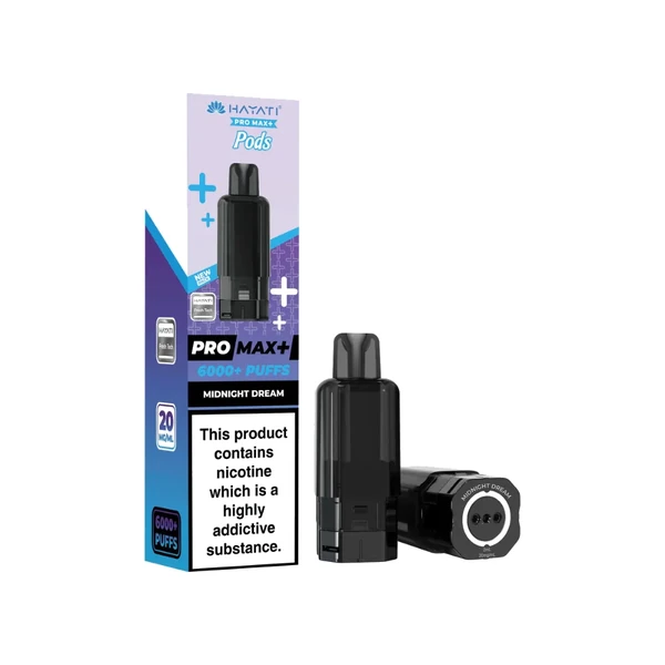  Hayati Pro Max Plus Pods - 20mg | Midnight Dream
